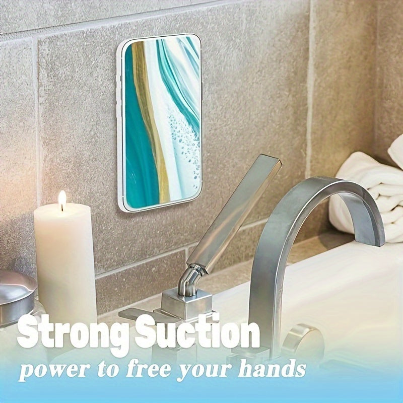 Silicone Phone Holder with Suction Cup for Hands-Free Selfies and Videos in 2 Colors