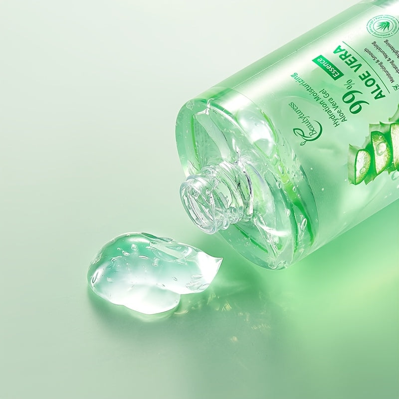 Gel de aloe vera para protección solar y humectación unisex hipoalergénico no graso