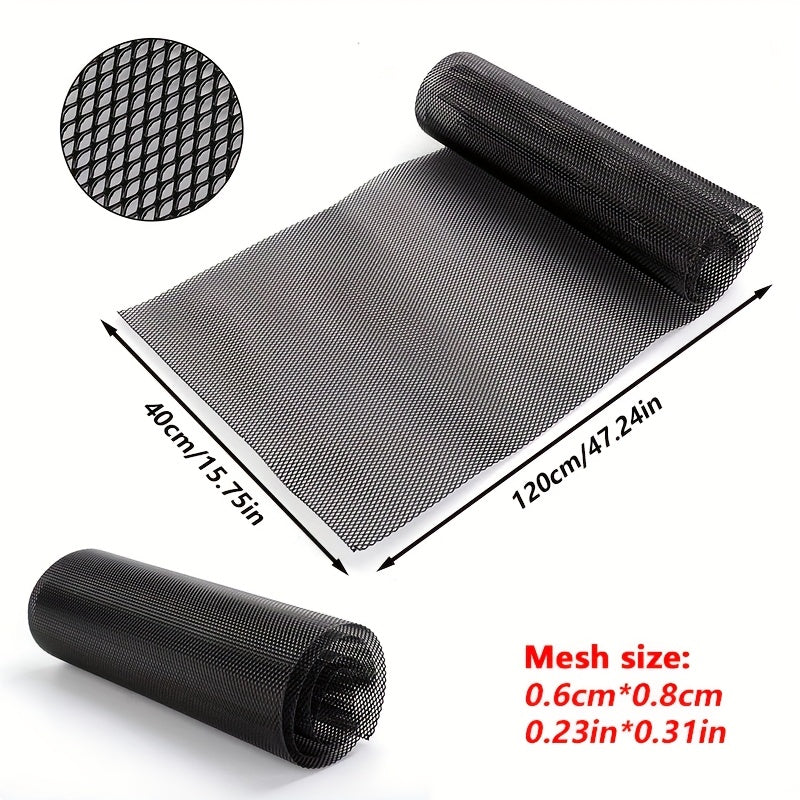 Car ABS Plastic Honeycomb Bumper Vent Mesh for Front Wheels 120x40cm