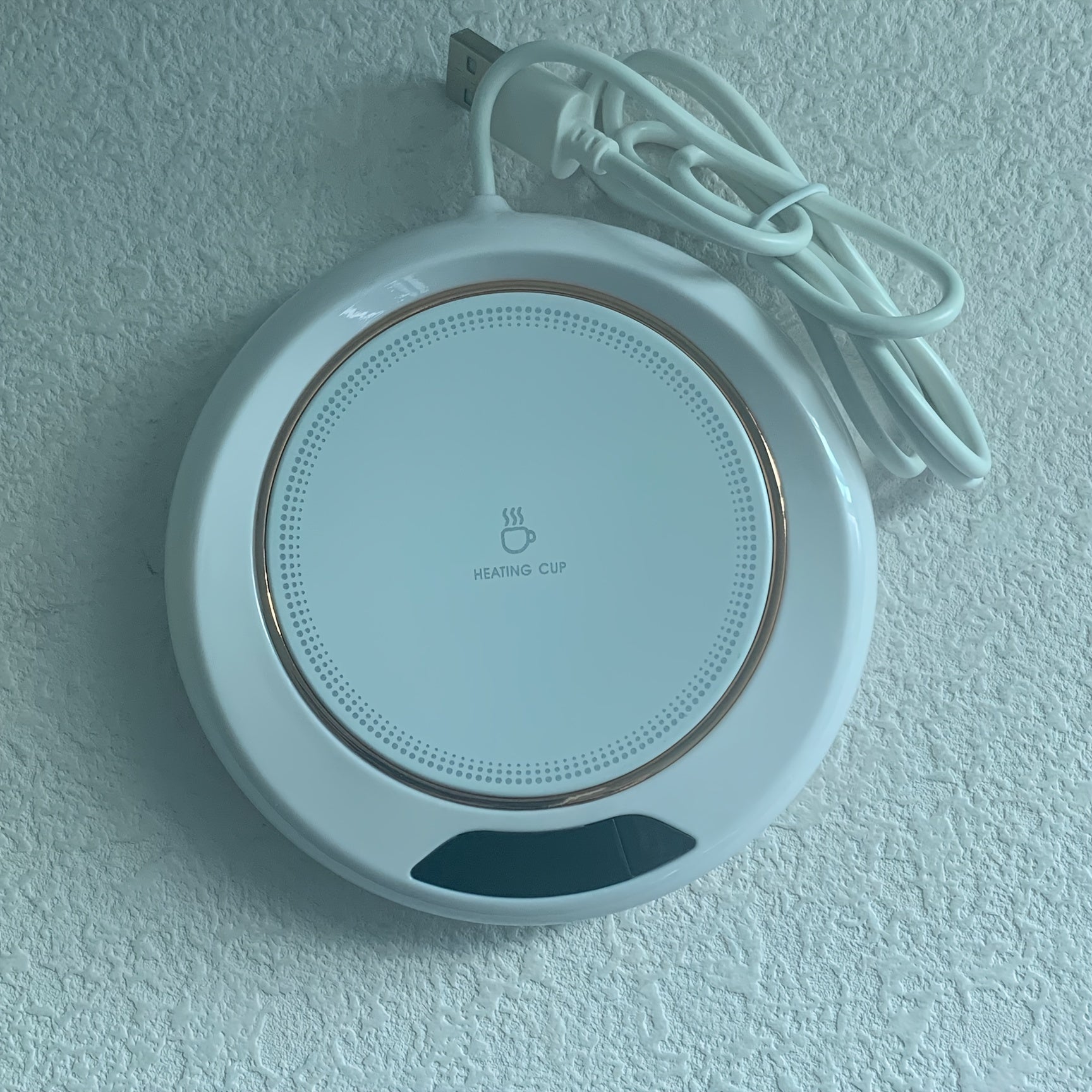 Pink USB Coffee Warmer Pad Small Desk Beverage Heater 36V