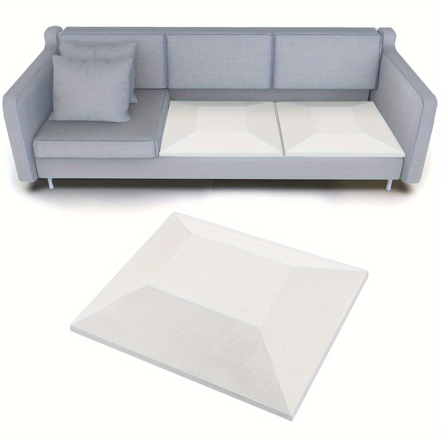 Foam Upholstered Sofa Cushion Bracket 50.8cm x 50.8cm Support for Living Room