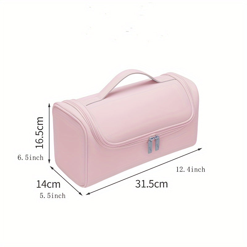 PU Leather Travel Organizer for Hair Tools and Electronic Devices