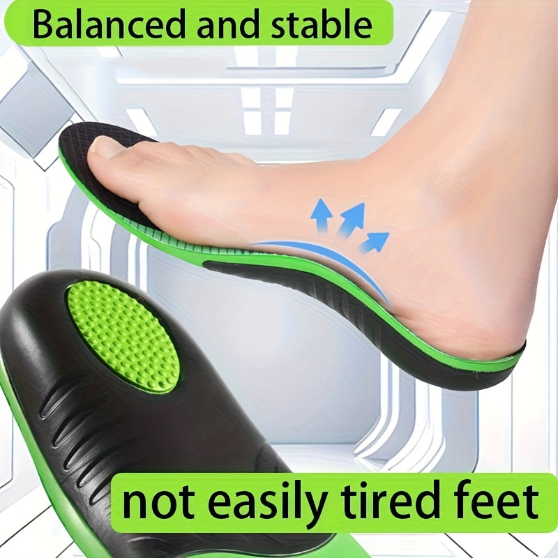 Male Female Arch Support Insoles for Sports Shoes and Flats EVA Foam Inserts