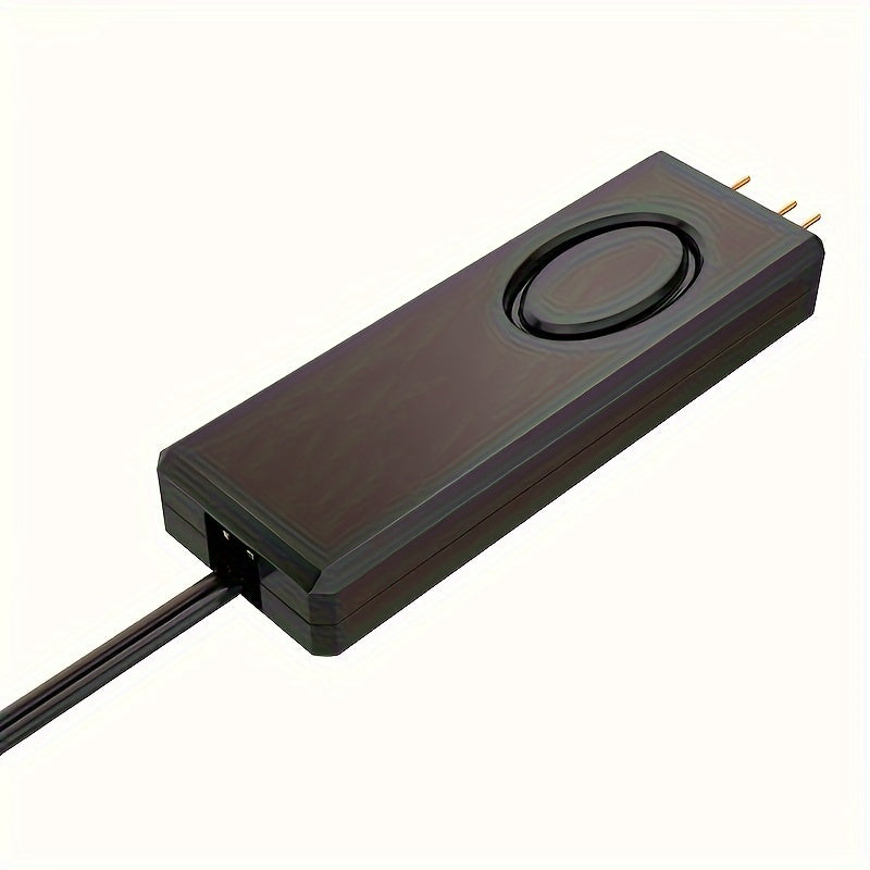 Black ARGB Remote Control for Fan LED Lights Multicolor Mode USB Powered