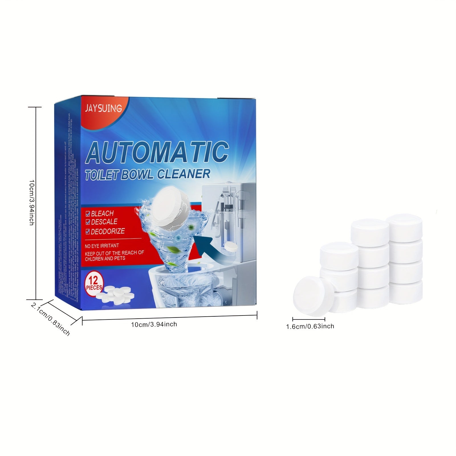 Автоматические таблетки для унитазов, которые очищают, удаляют накипь и устраняют запахи.