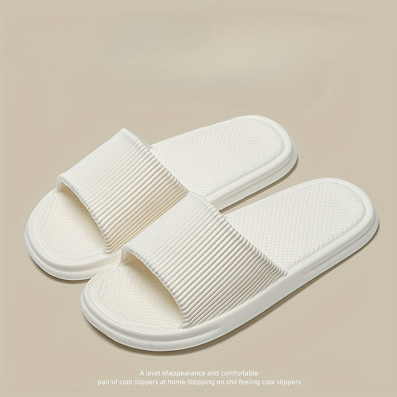 Women's Non-Slip Solid Color EVA Indoor Outdoor House Slippers