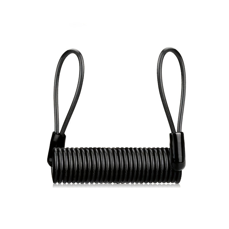 Motorcycle Disc Brake Lock Anti-Theft with Reminder Rope