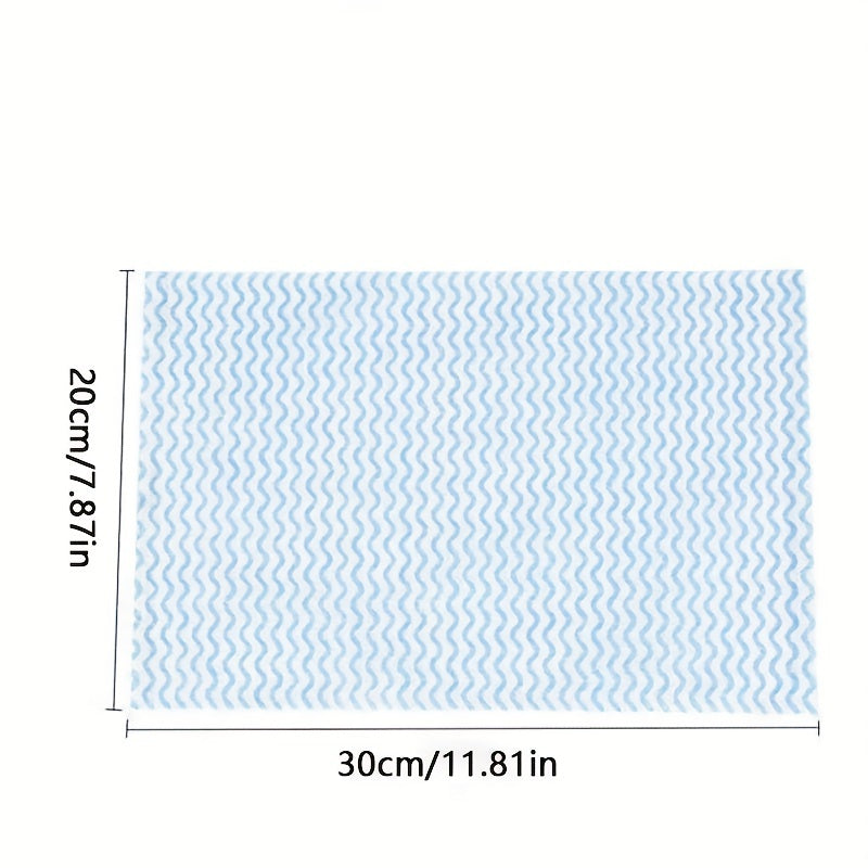 50 ta qalin bir martalik tozalash sochiqlari har bir rolda, oshxona va hammomda idishlar va yuzalarni qulay va samarali tozalash uchun.