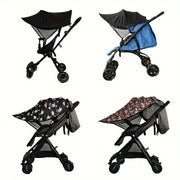 Козырек от солнца для коляски UV-защита, водонепроницаемый, ветронепроницаемый, универсальный