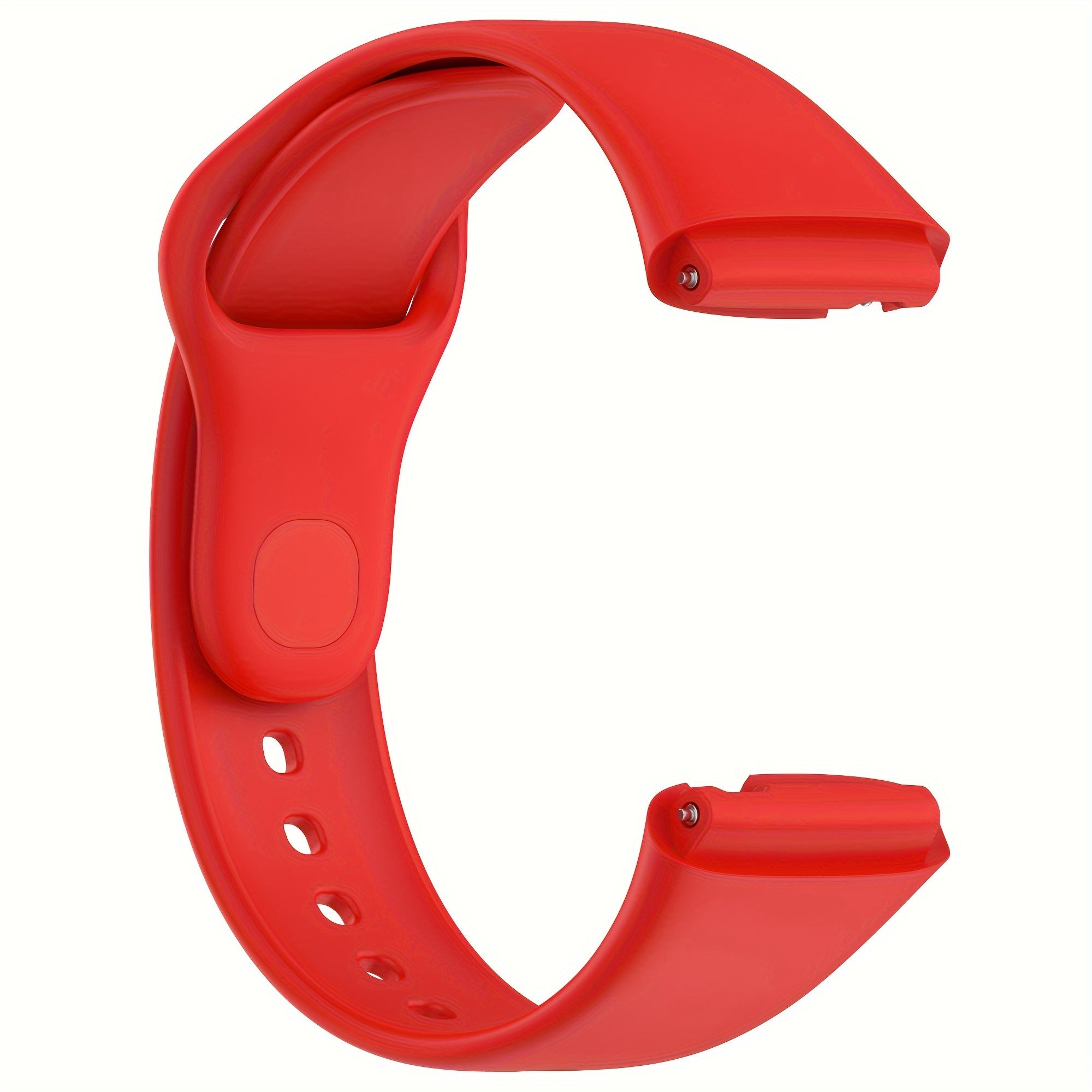 Silicone Watch Strap for Redmi Watch 3 Active and Lite Replacement Metal Buckle