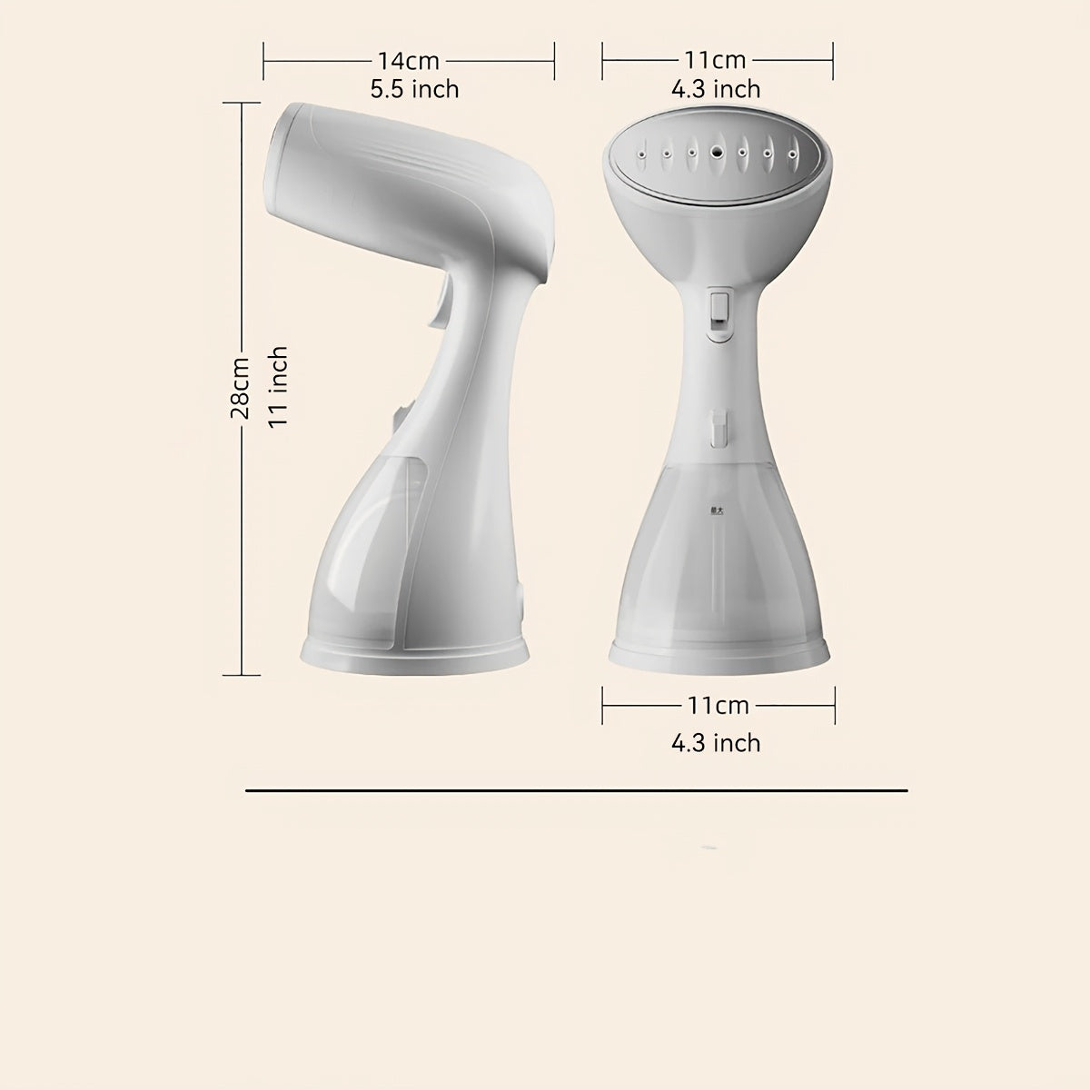 Handheld Fabric Wrinkle Remover, High Power, Easy to Use, Compact Ironing Machine