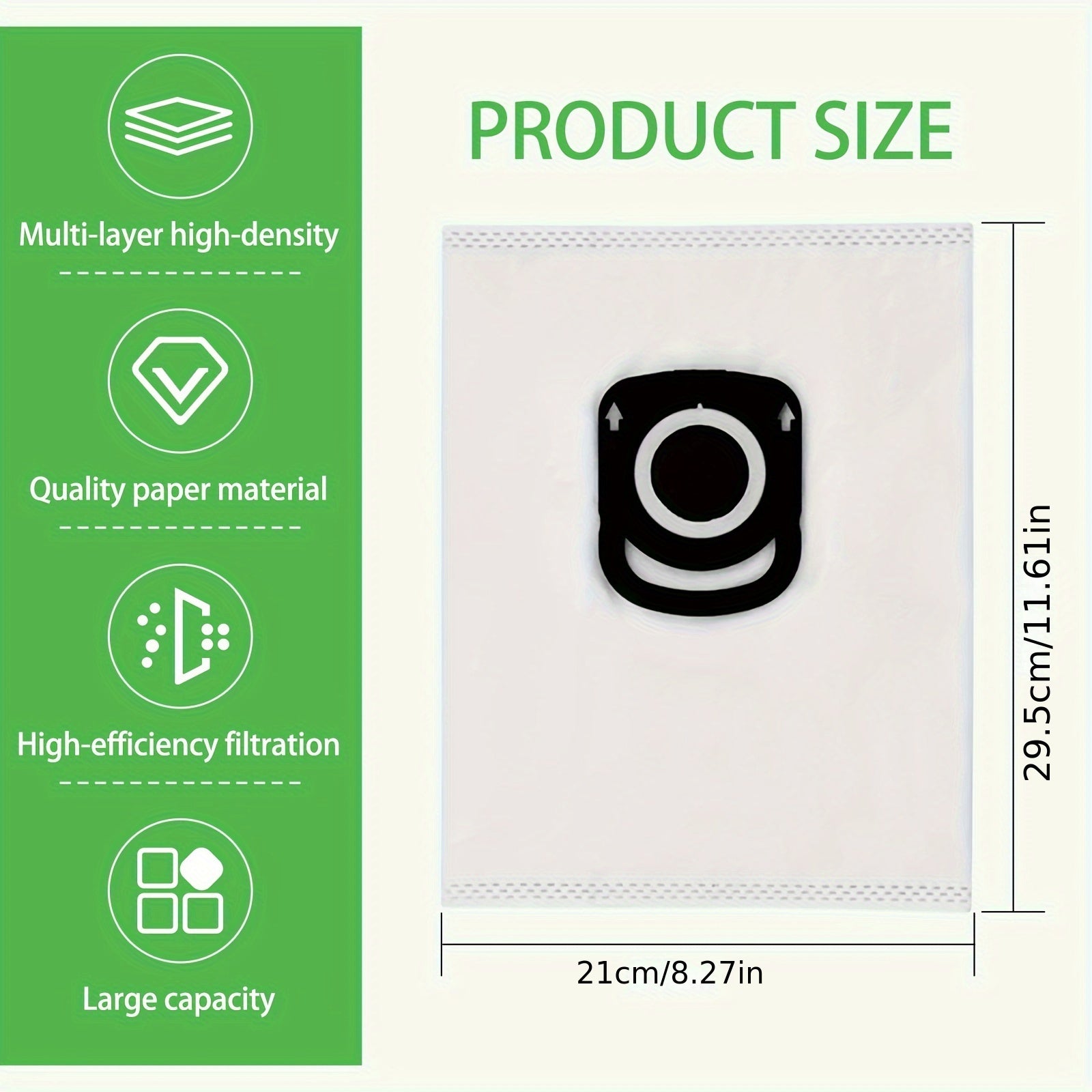 7-Donali changyutgich sumkasi almashtirish to'plami Power va Silence Force modellari uchun