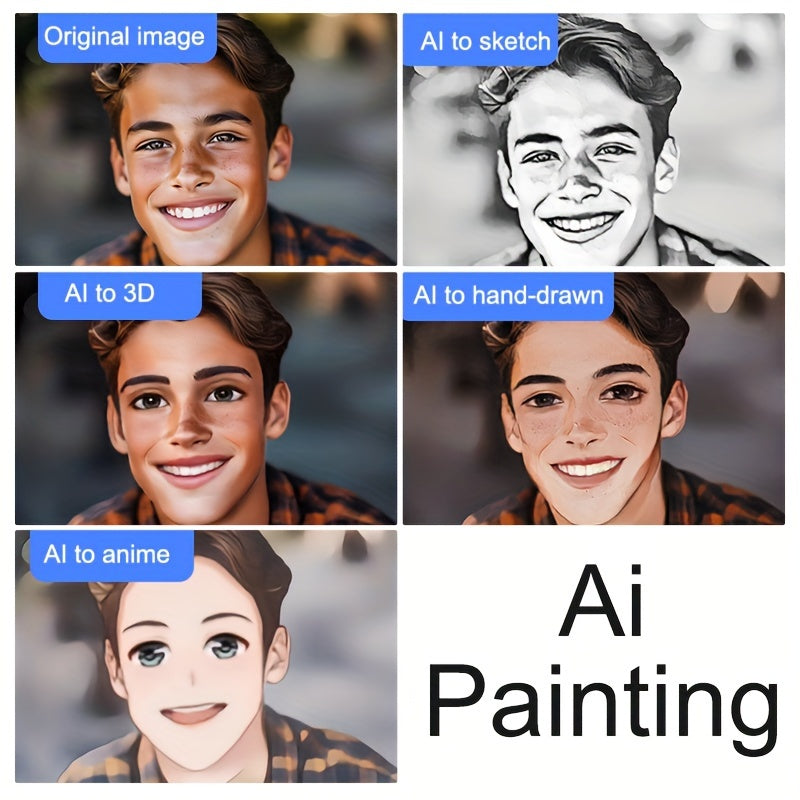 Thermal Label Printer Wireless Monochrome Rechargeable Battery for Scrapbooking and Diaries