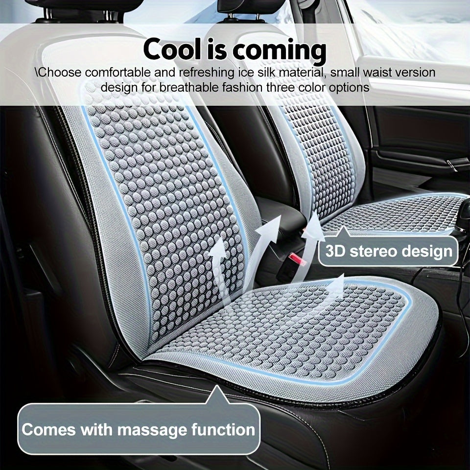 Nylon Car Seat Cushion Ventilated Universal Seat Pad for All Seasons