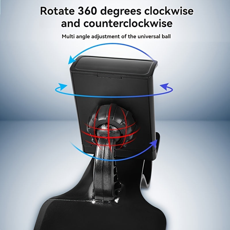 Universal Waterproof Car Phone Holder Dashboard Mount with Rotatable Design