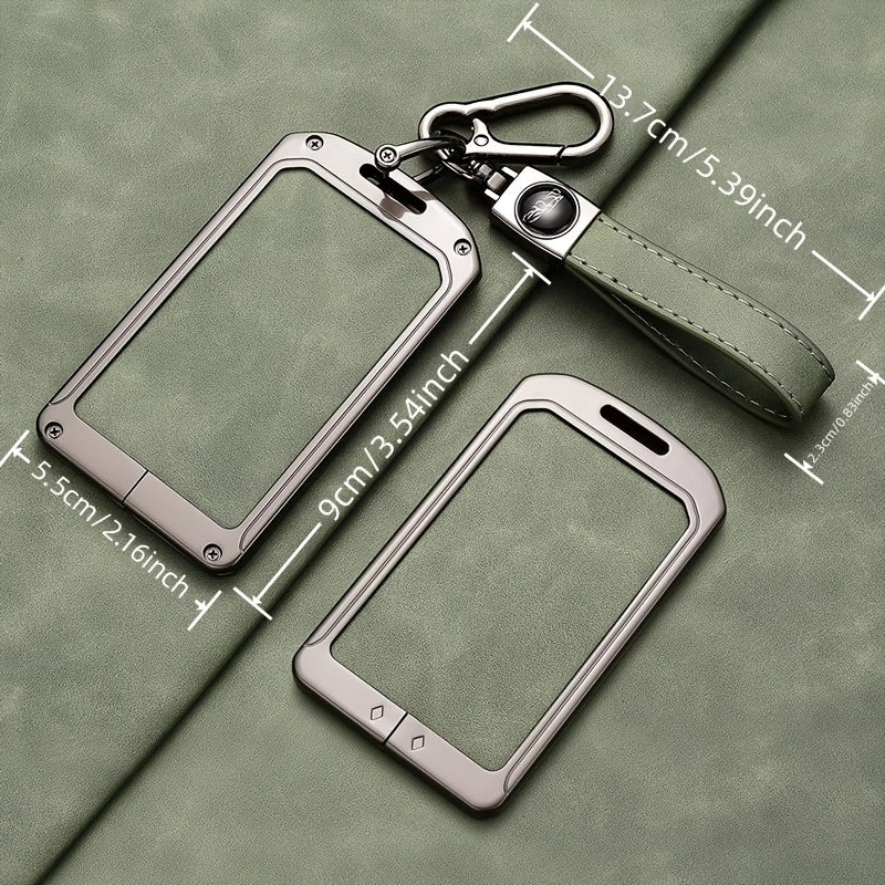High-End Car Key Protector Cover for Card Keys, Lanyard, Button Protection