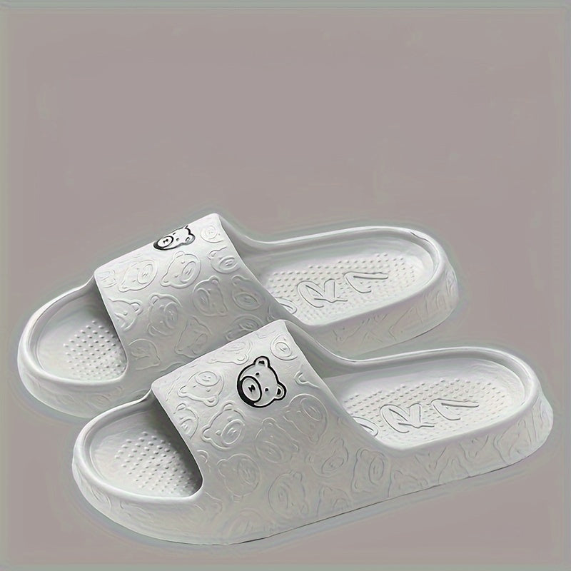 Женские тапочки-слипоны из EVA с амортизацией, противоскользящие, для дома и улицы, мягкие домашние обувь