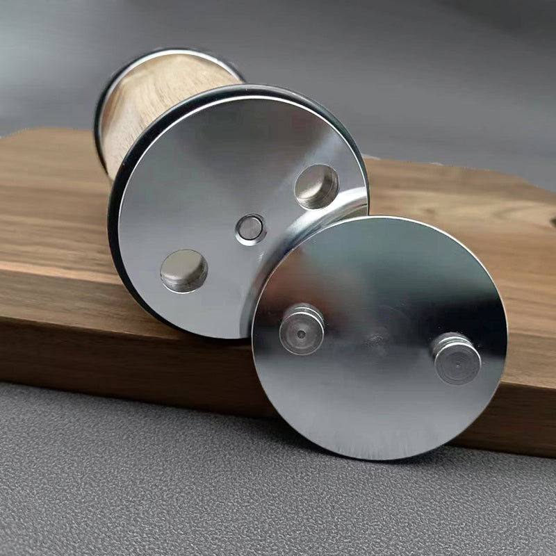 Yog'och asosli kichik pichoq silliqlash mashinasi, zanglamas po'lat komponentlar, olmos va whetstone silliqlash toshlari, 5 sozlanadigan burchaklar va oshxona pichoqlari uchun magnit tortish uchun.