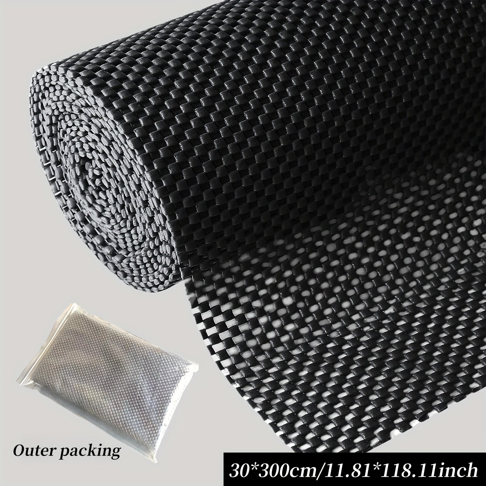 Non-Adhesive Shelf Liner for Cabinets Drawers and Closets, Easy to Install