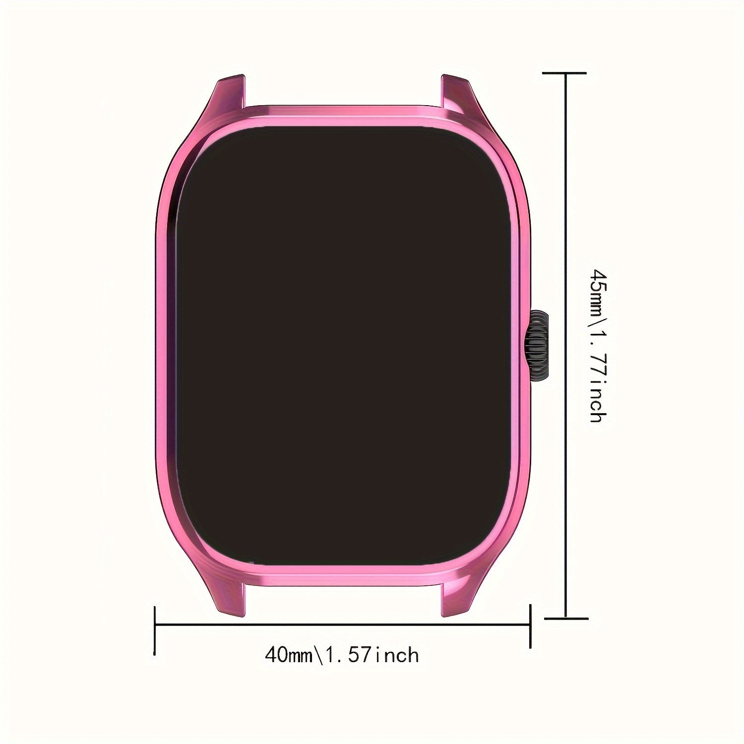 Screen Protector for Amazfit GTS4 Soft TPU Full Coverage Scratch Resistant Non Slip