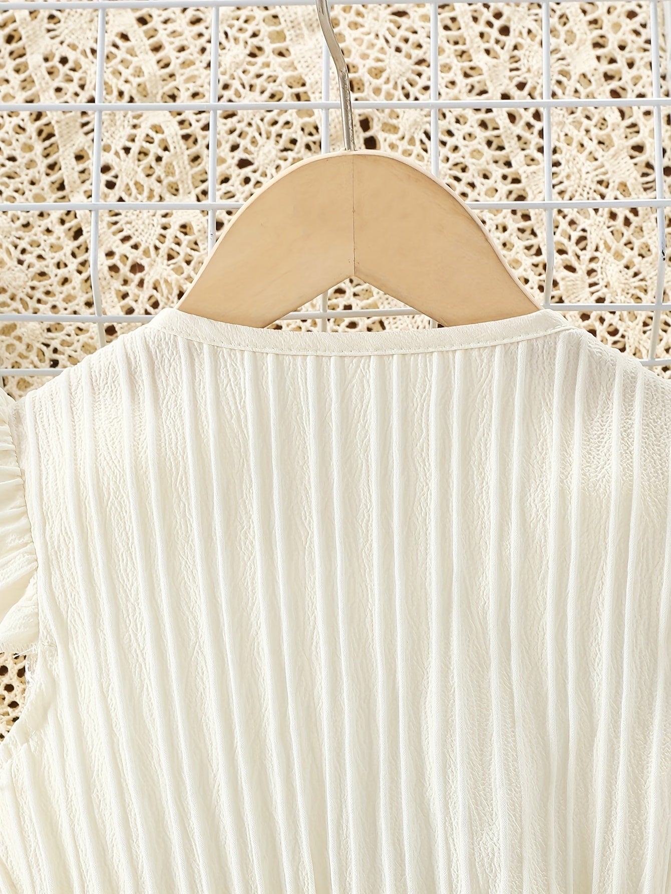 Девочки широкие брюки летние повседневные однотонные из полиэстера с поясом, пуговицей, без рукавов