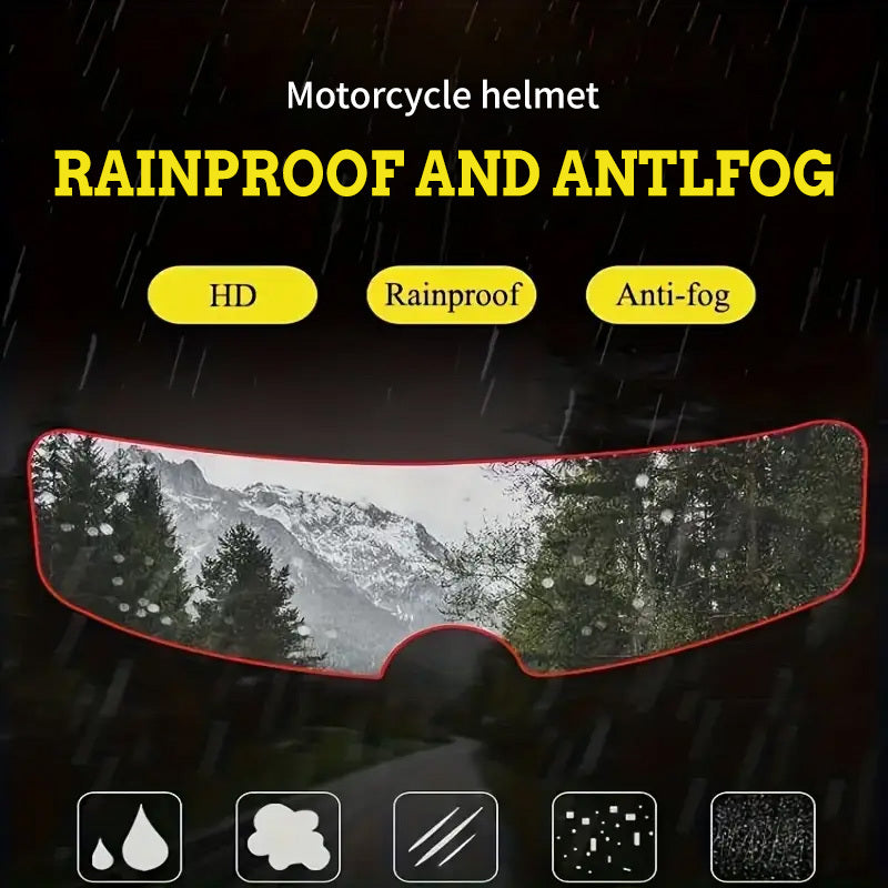 Motorcycle Helmet Anti-Fog Nano Coating Kit for Improved Visibility