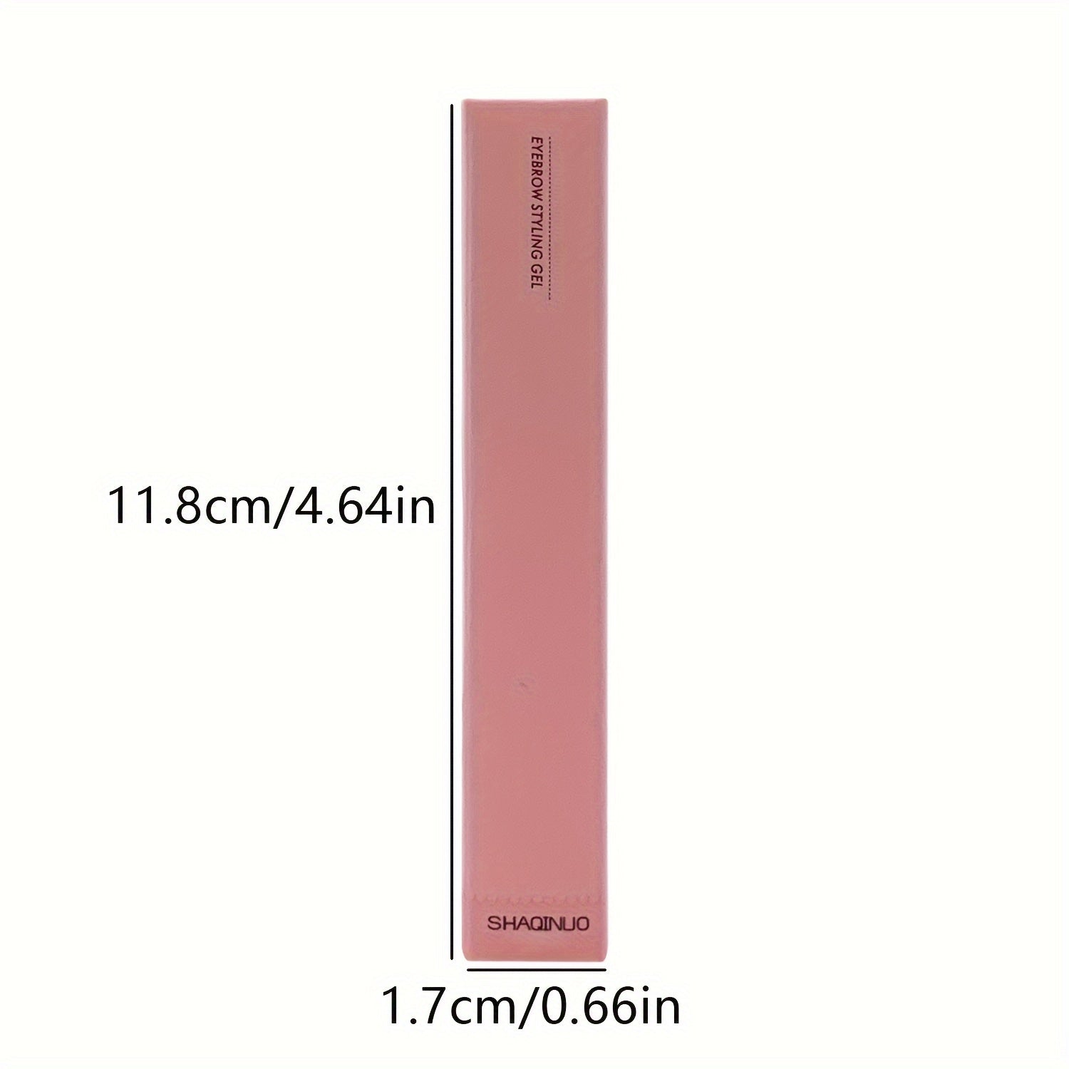 Gel de modelado de cejas Wild Brow con cabezal de cepillo fino, jabón para cejas 3D, a prueba de agua, resistente al sudor, definición clara