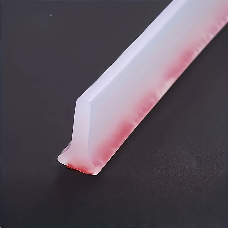 Гибкий порог для душа, водяной барьер высотой 3 см, мягкий TPE, барьер для пола в ванной