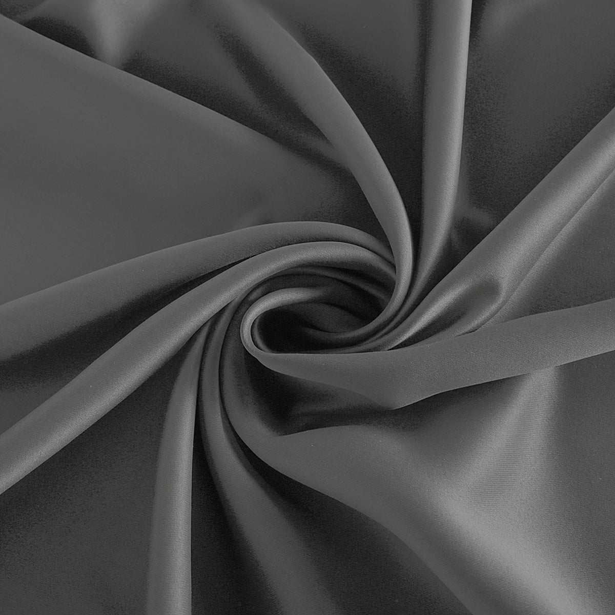 Gray Blackout Curtains for Bedroom Living Room Thermal Insulation Noise Reduction 1PC