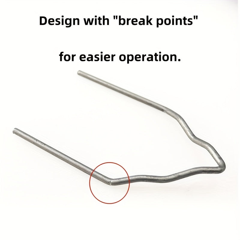 Универсальный набор пластиковых сварочных скоб 0,6 мм, 3000 шт. в упаковке, для ремонта бамперов автомобилей