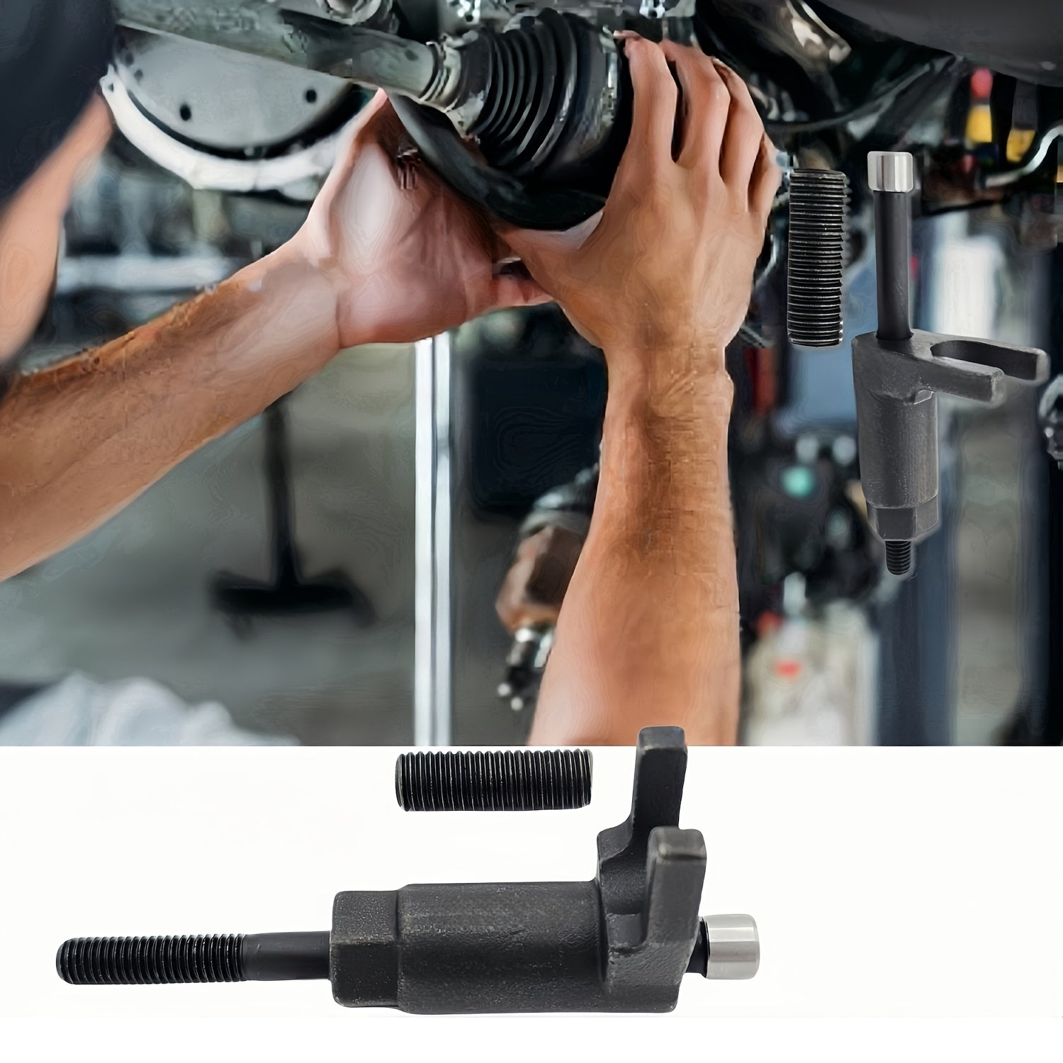 Herramienta para quitar inyectores diésel, extractor de tornillos largos y cortos, reparación de motor