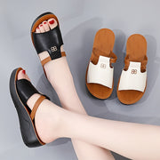 Women's Wedge Sandals Open Toe Platform Slip-On Summer Comfort