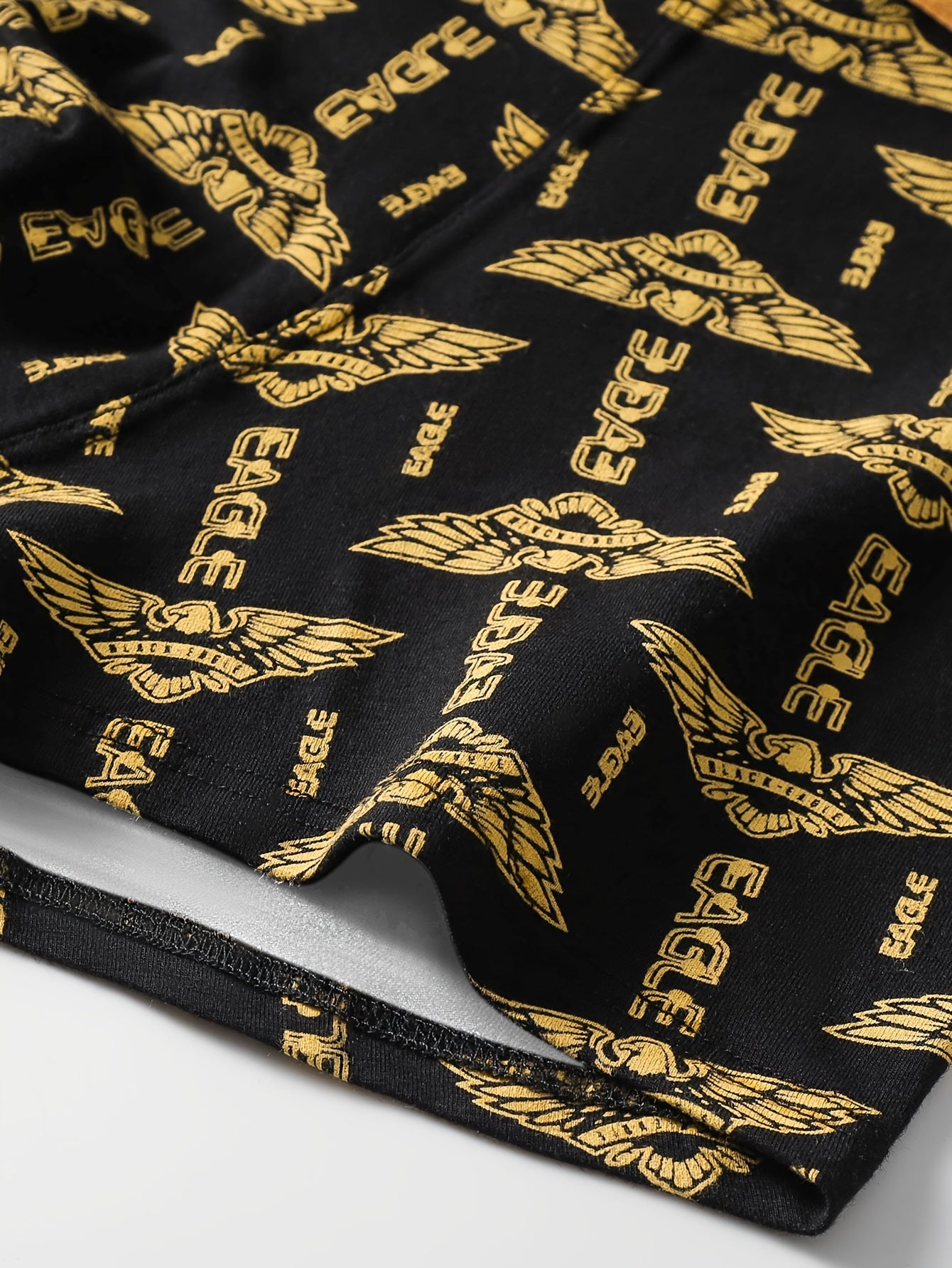 Men's Boxer Shorts Set 4 Pack Breathable Soft Stretch Polyester Casual Sports