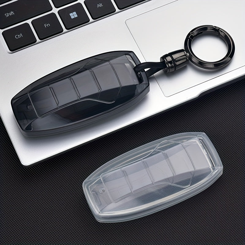 Universal TPU Key Cover for EVs Scratch-Resistant Anti-Slip Grip