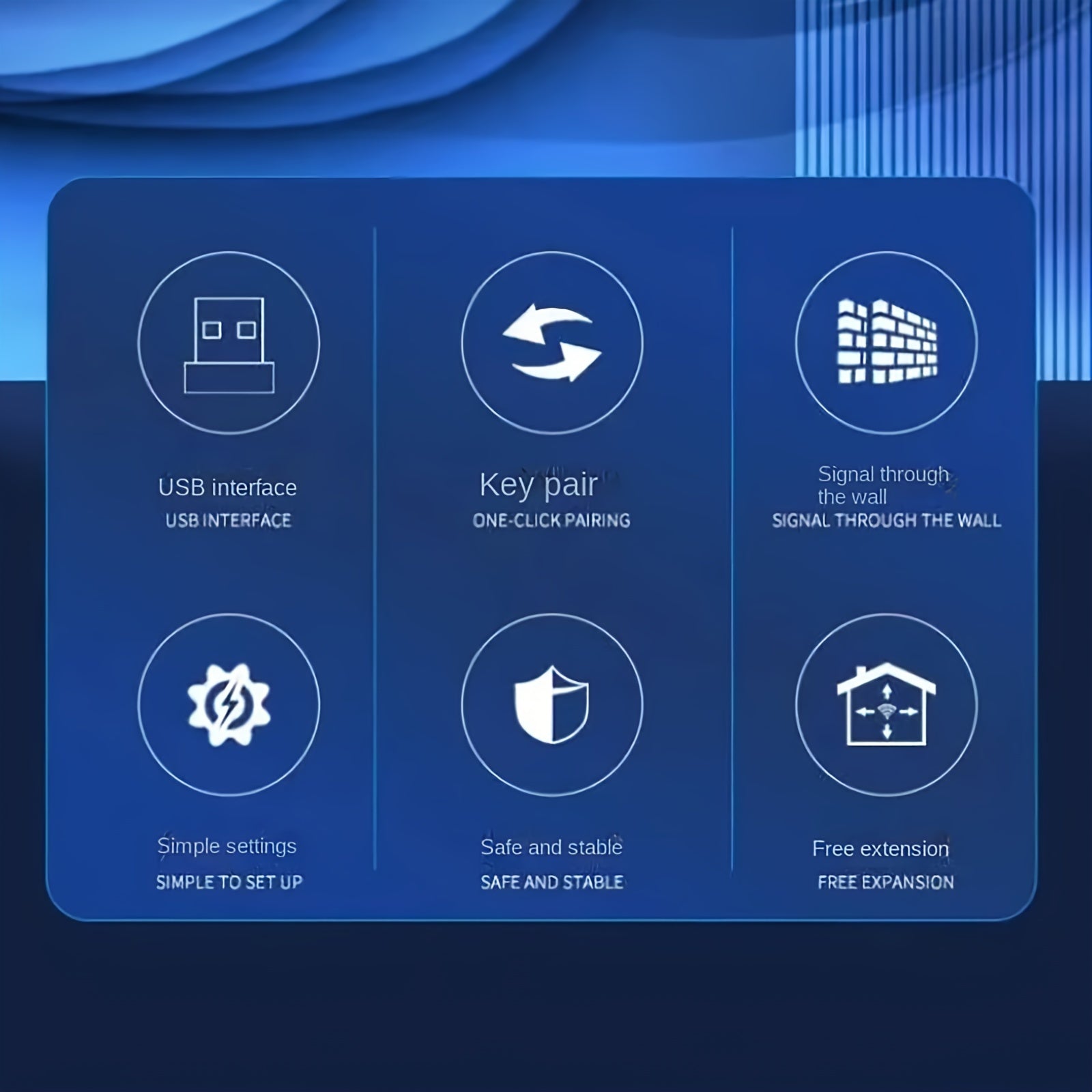 300Mbps 2.4G simsiz WiFi takomillashtiruvchi uzatgich, uy va ofis uchun USB signal kuchaytirgichi