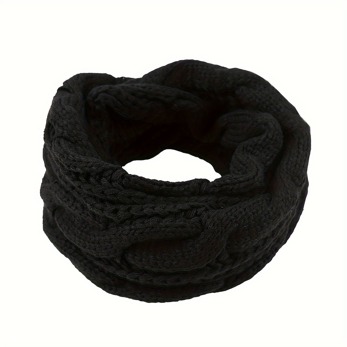 Women's Infinity Scarf Knit Warm Soft Autumn Winter Elastic Coldproof Neck Cover