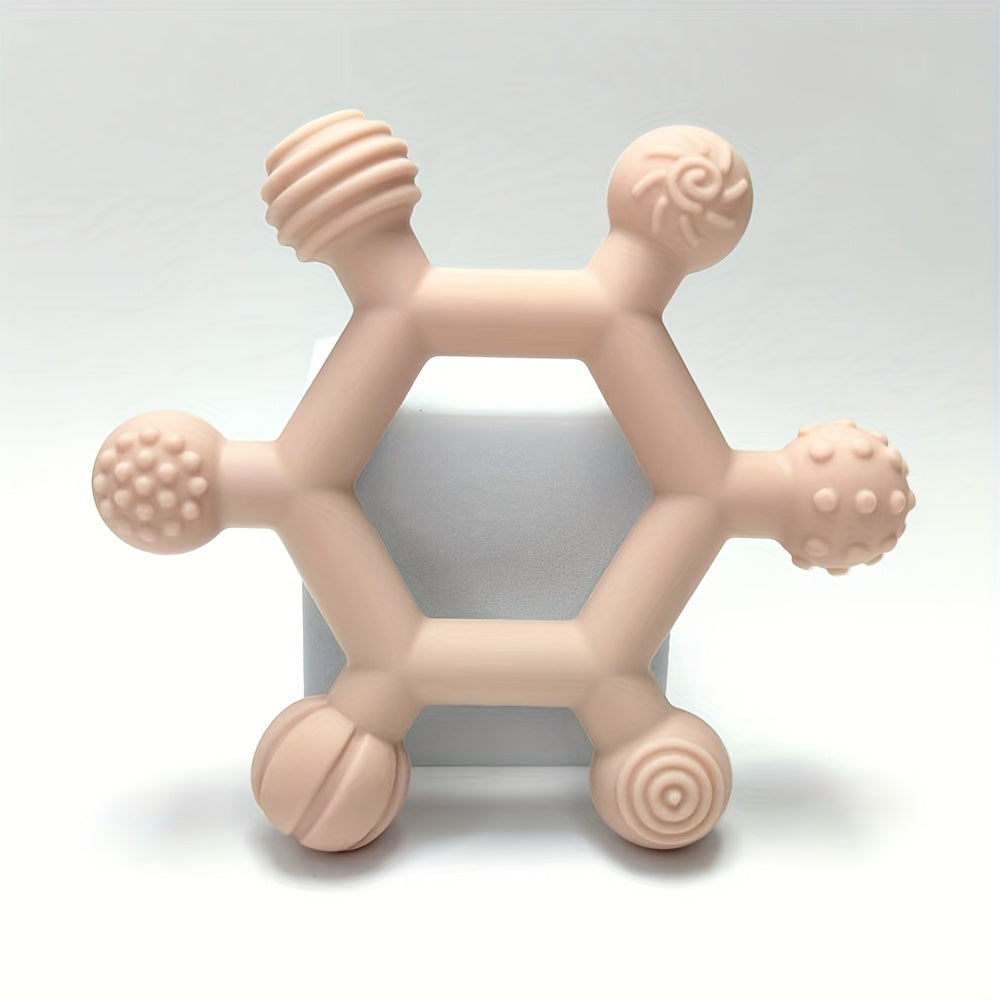 Children's Silicone Teething Toys for Babies 0-18 Months Dishwasher Safe Gift