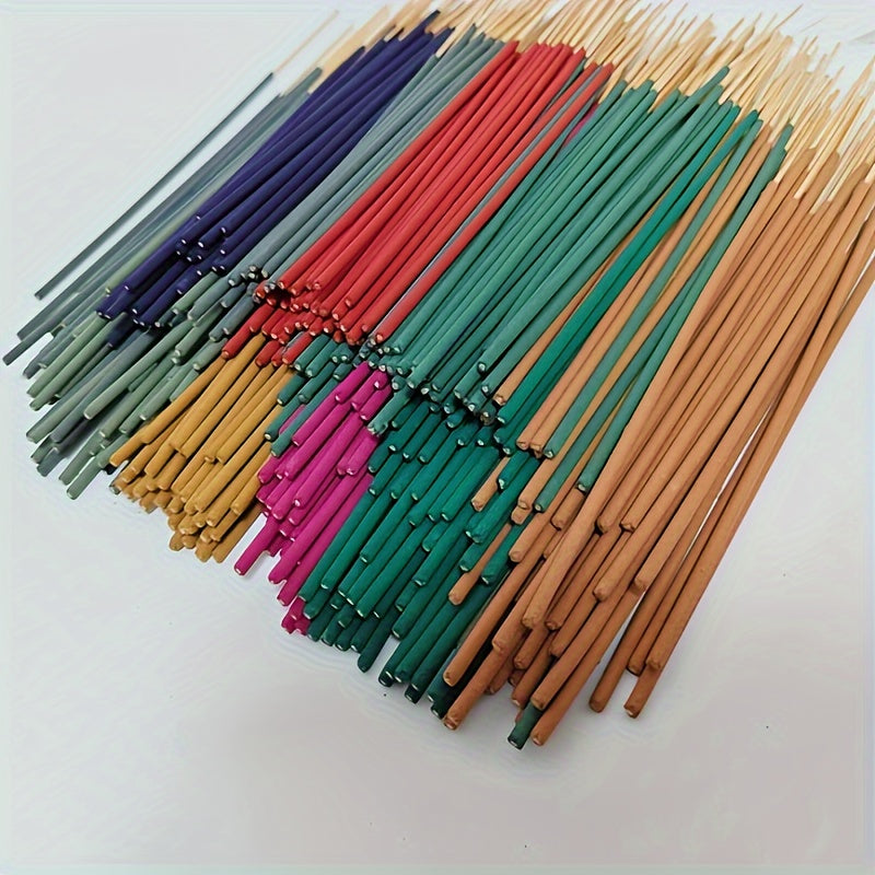 30-Pack Scented Incense Sticks for Meditation Aromatherapy Home Purification Bamboo