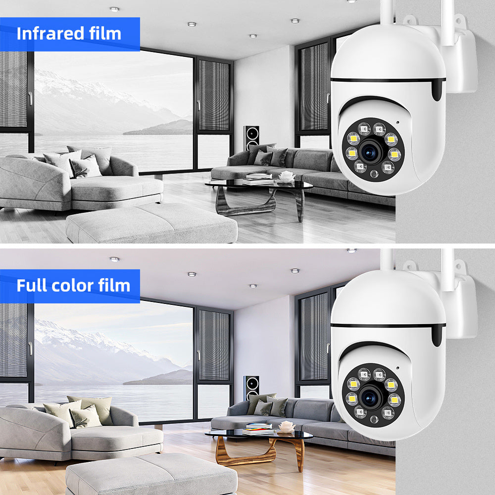 Wireless Security Camera System 1080P HD Indoor 2 Pack with Night Vision Two-Way Audio Pan Tilt Zoom