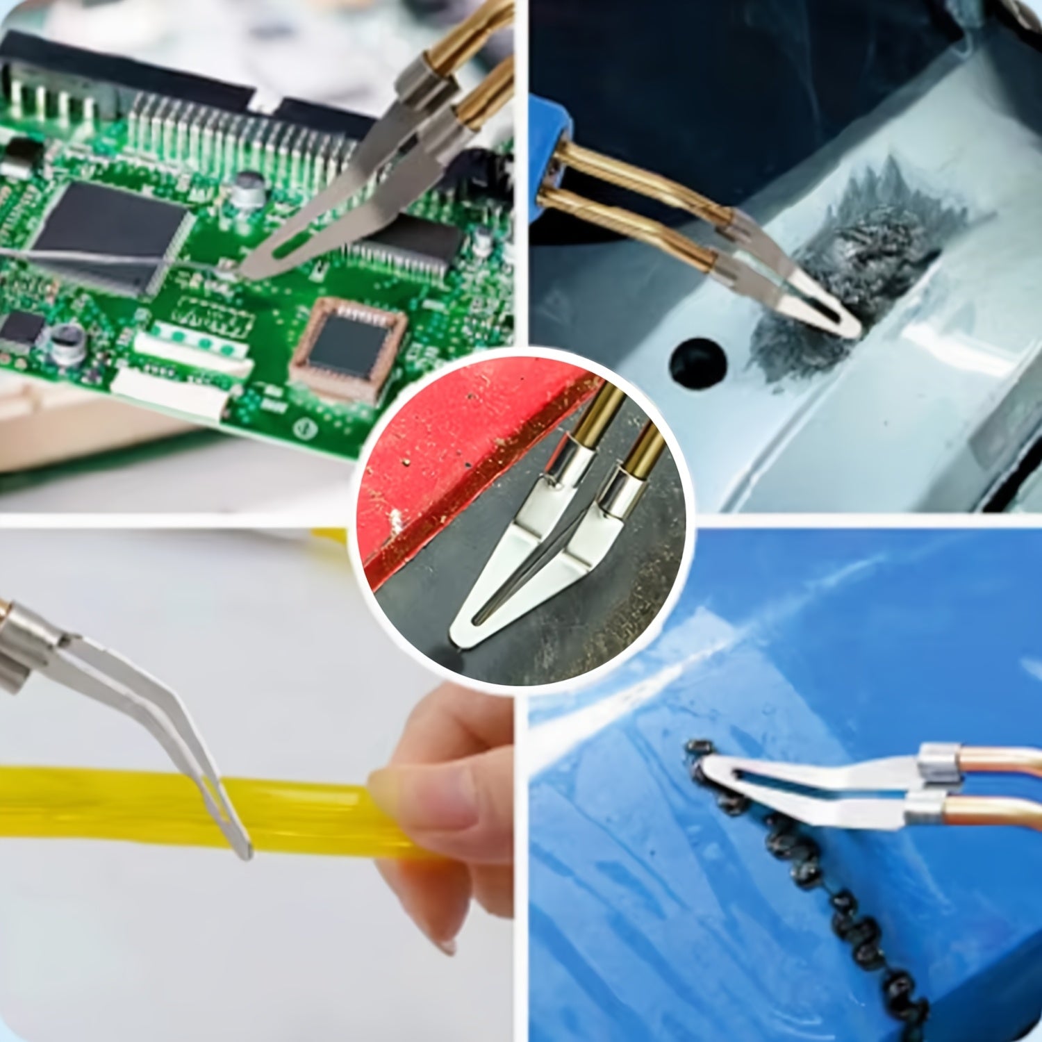 Инструменты для сварки из нержавеющей стали 5/4/2 шт. пластик и ремонт автомобильных бамперов