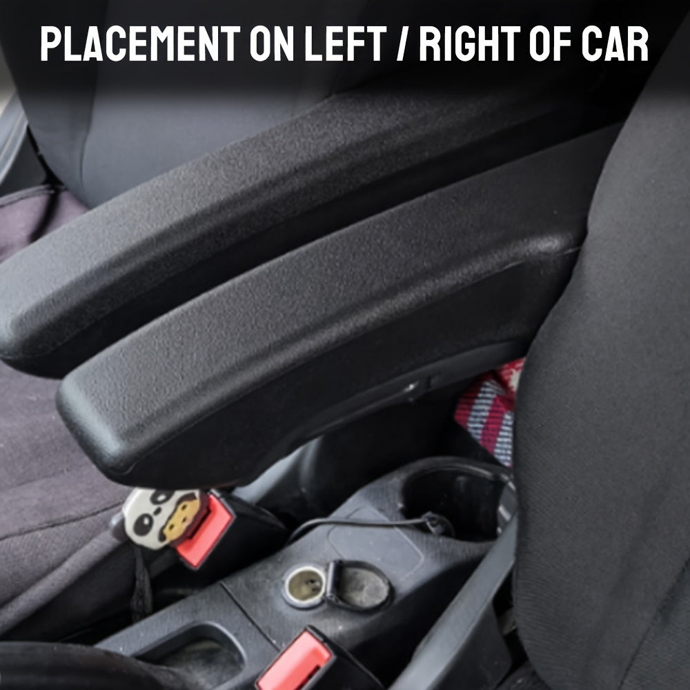 Cenicero central universal para coche, consola de brazo para camión, autocaravana, remolque, ajustable a izquierda y derecha