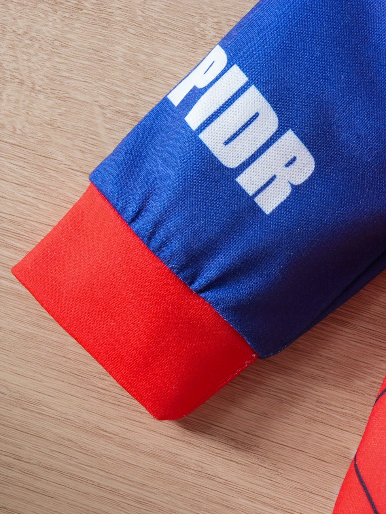 Boy's Spider Print Hoodie and Pants Set Casual Polyester for Daily Outdoor Wear