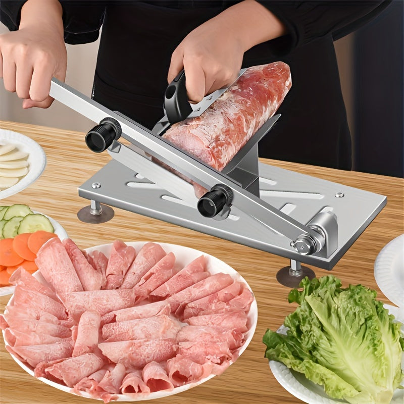 Adjustable Kitchen Slicer for Meat Fruits Vegetables with Accessories