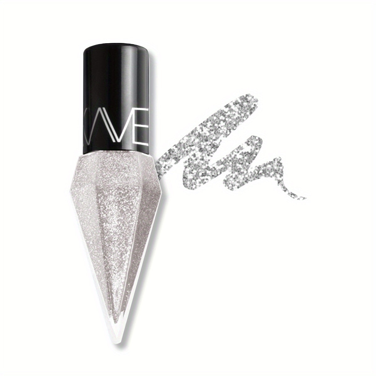 Yaltiraydigan suyuqlikli ko'z qalamchalari, ko'p rangli, olmos shimmery, talksiz