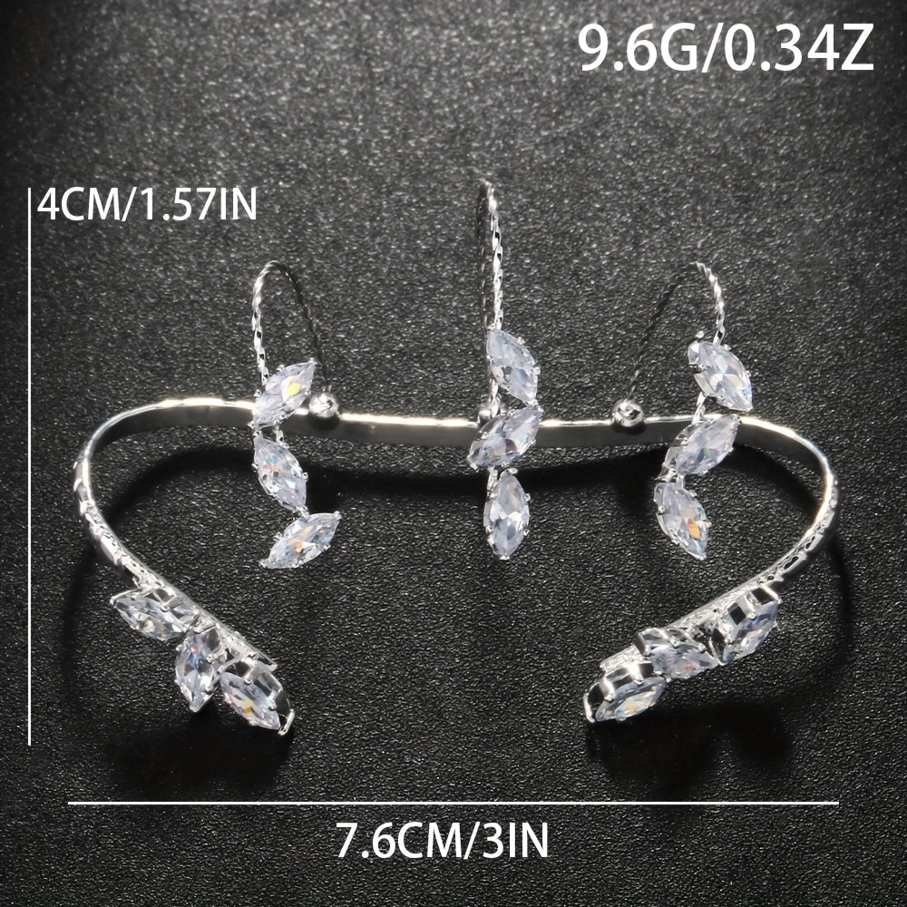 Women's Zirconia Bracelet Adjustable Geometric Design Jewelry