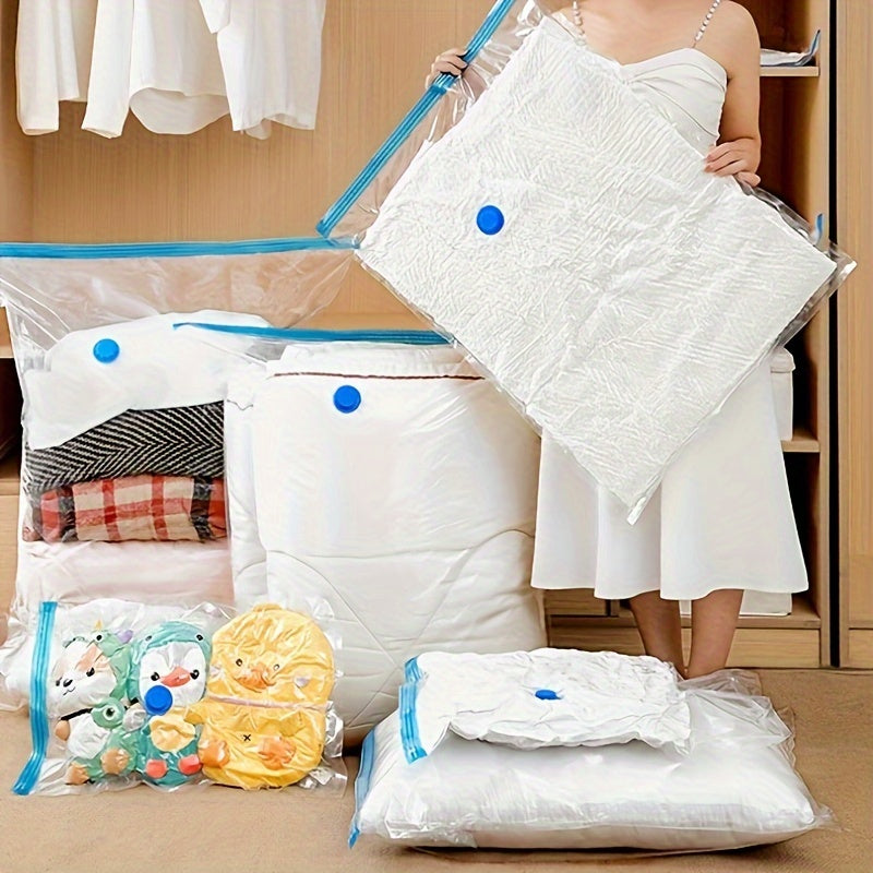 Vacuum Storage Bags Set of 12 with Pump for Clothes and Bedding