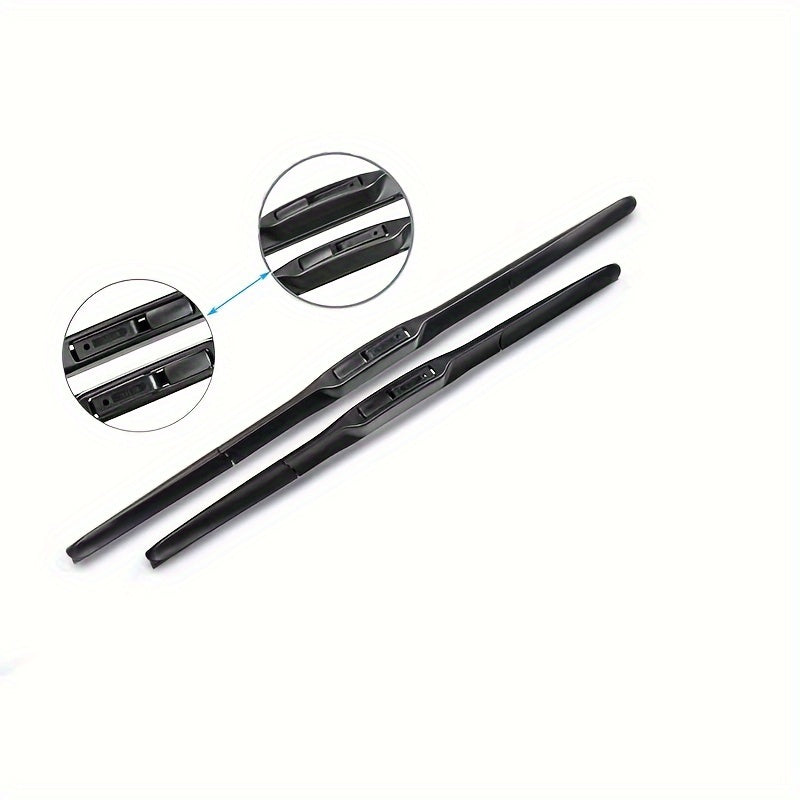 Hybrid Windshield Wiper Blades Frame Claws for Japanese Cars U Hook