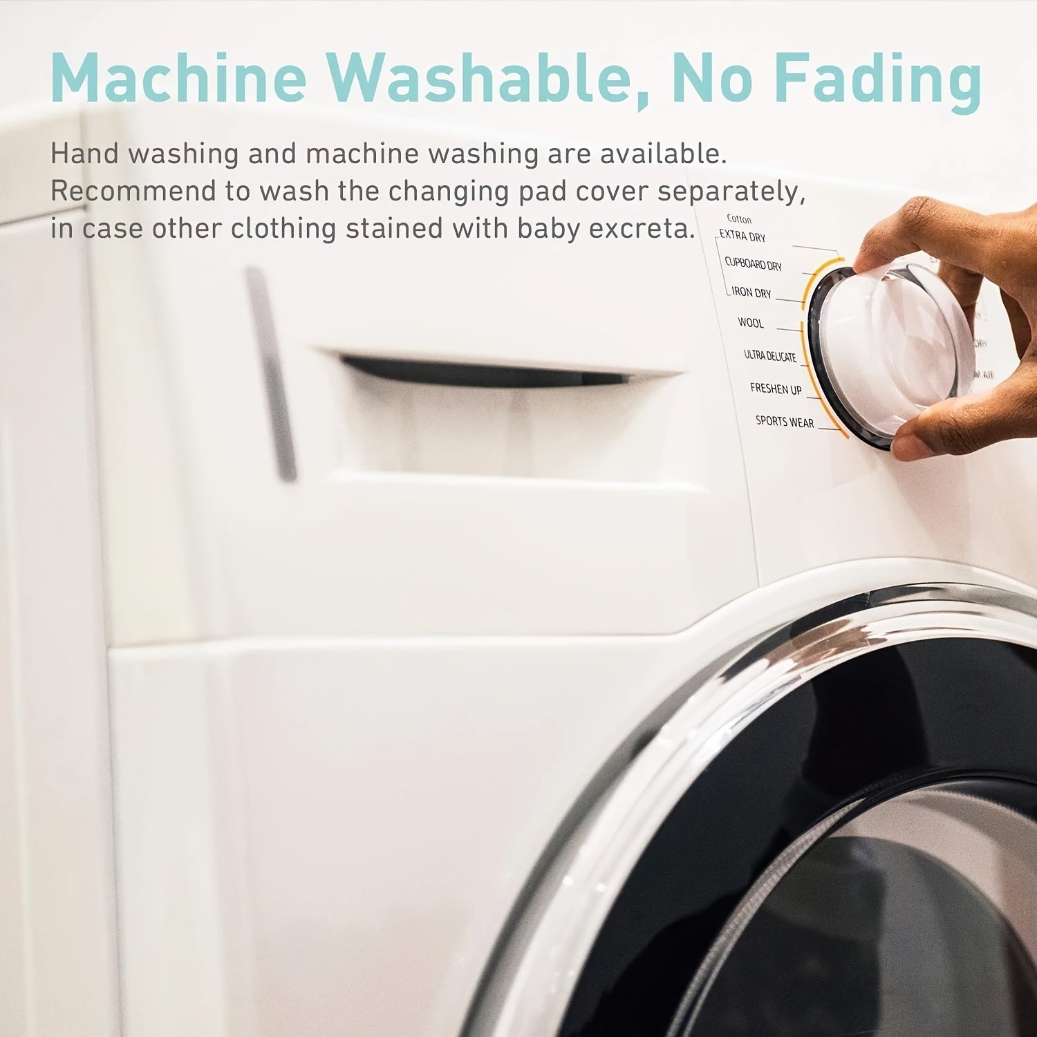 Changing Pad Cover 2 Pack Soft Minky Dots Plush Breathable Wipeable Baby Boy Girl