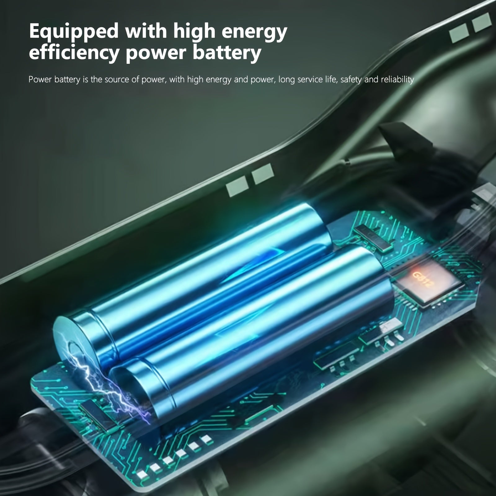 1 шт. Высокопроизводительный беспроводной пылесос с силой всасывания 15 кПа - стильный черный ручной, USB перезаряжаемый, низкий уровень шума, простое управление одной кнопкой для дома и автомобиля с насадкой для щелей и корпусом из АБС.