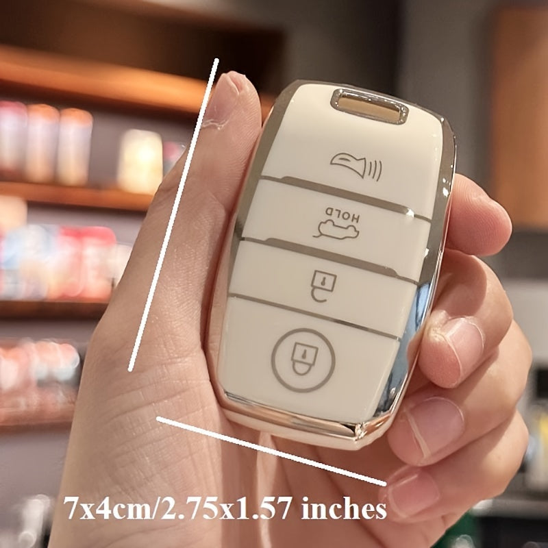 Universal Soft TPU Key Fob Cover for Car Remote Key Protector Case